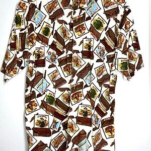 Button Down Shirt - Cigar Box theme